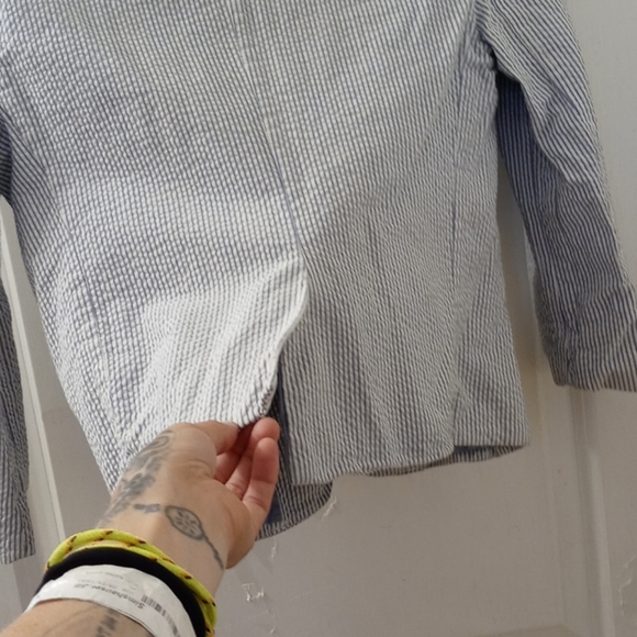 Abercrombie & Fitch seersucker blazer - Picture 5 of 6